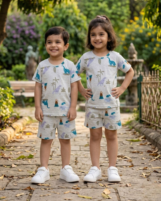 Agan 1 premium kids unisex shorts set
