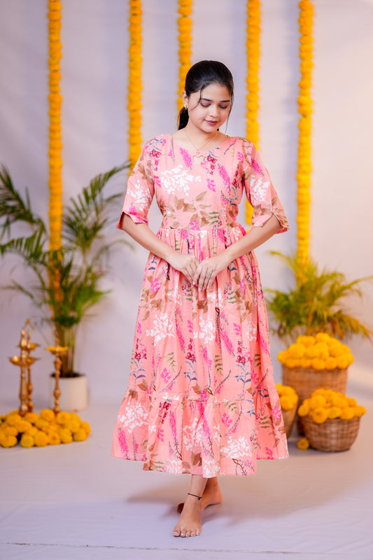 Samantha 1 premium cotton maternity kurti