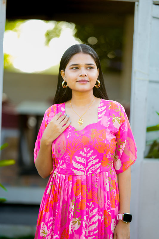 Anaya premium georgette Matenrity Kurthi