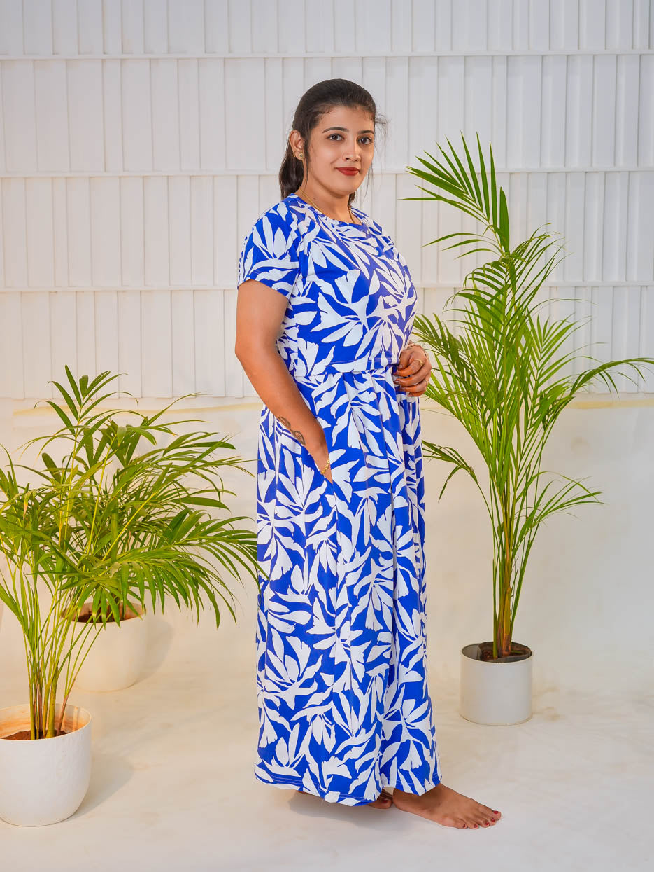 Vaishnavi premium zipless maternity lounge wear
