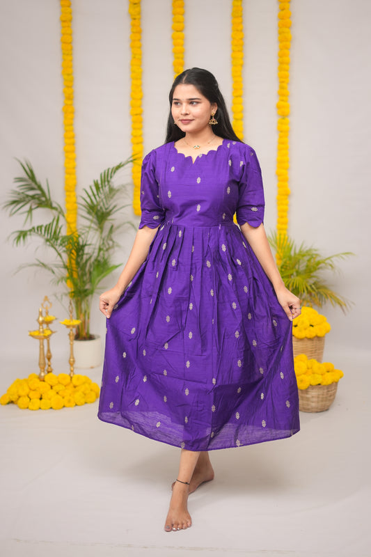 Niraimathi 3 premium raw silk maternity kurti
