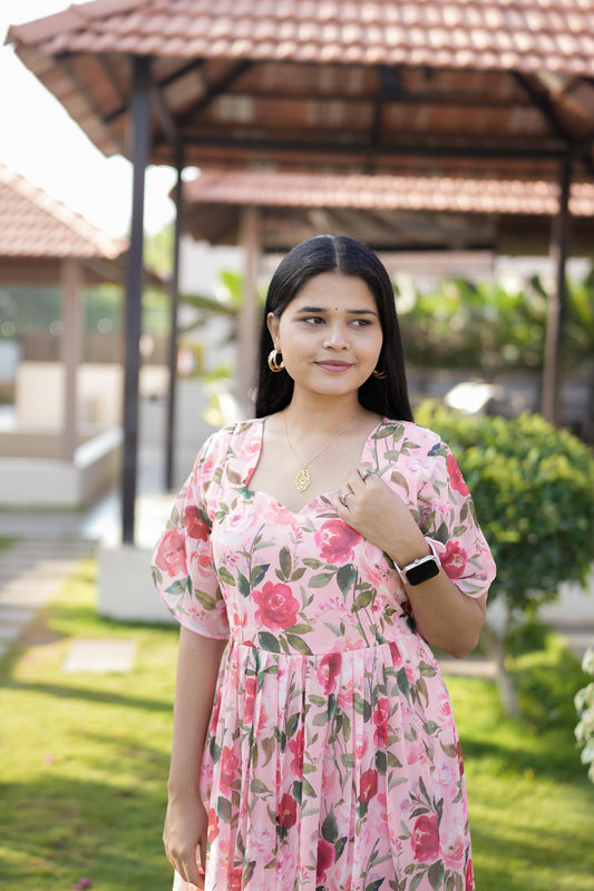 Laya premium georgette kurti