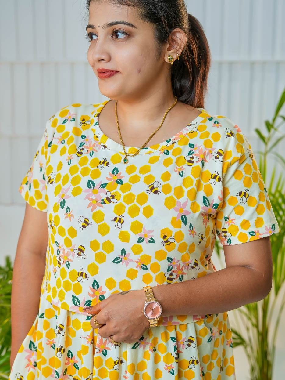 Malarvizhi Premium Zipless Maternity Loungewear