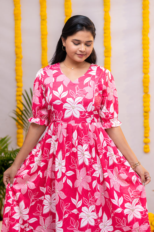 Gayu 2 premium crepe maternity kurti