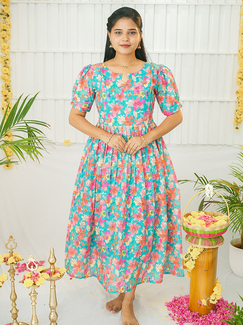 Athulya Premium soft Hakoba Maternity kurtis