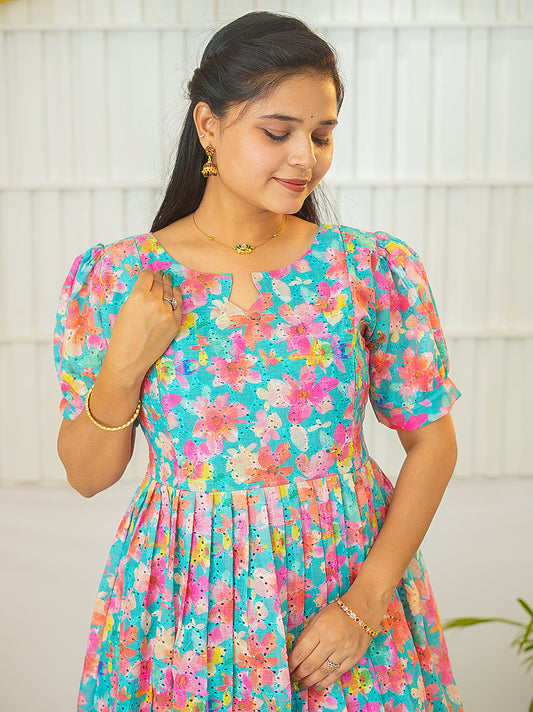 Athulya Premium soft Hakoba Maternity kurtis