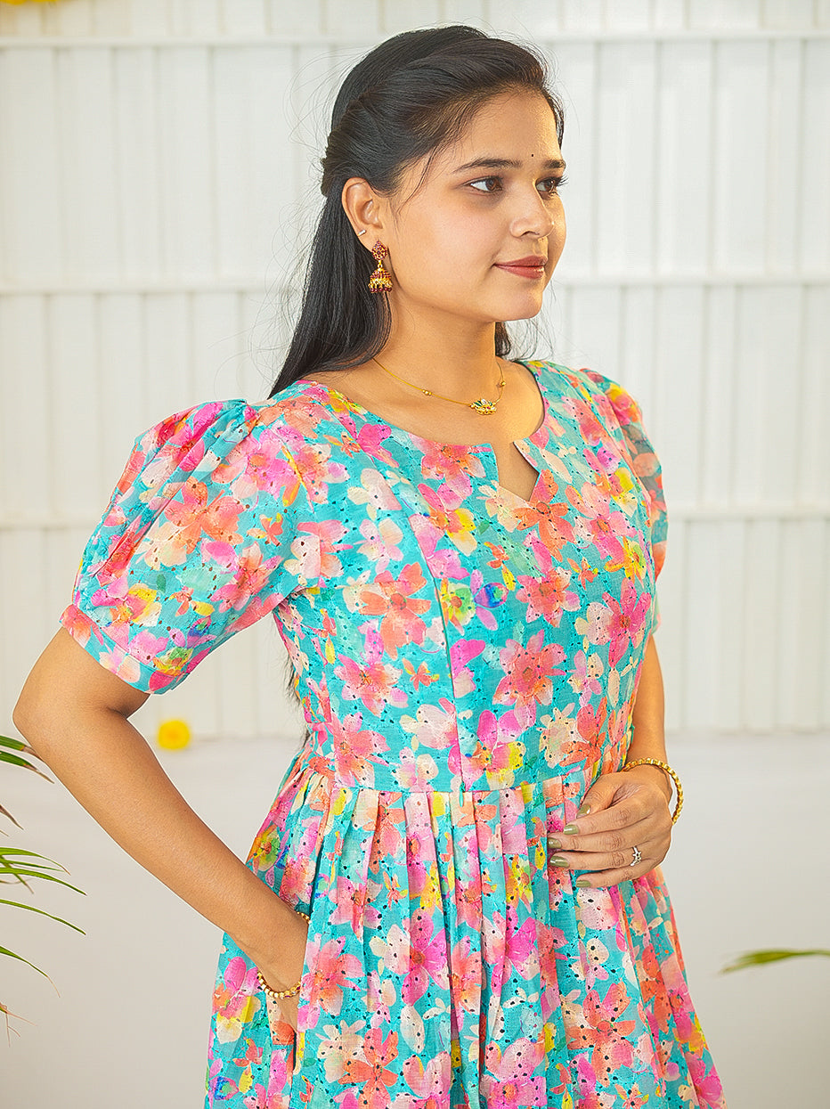 Athulya Premium soft Hakoba Maternity kurtis