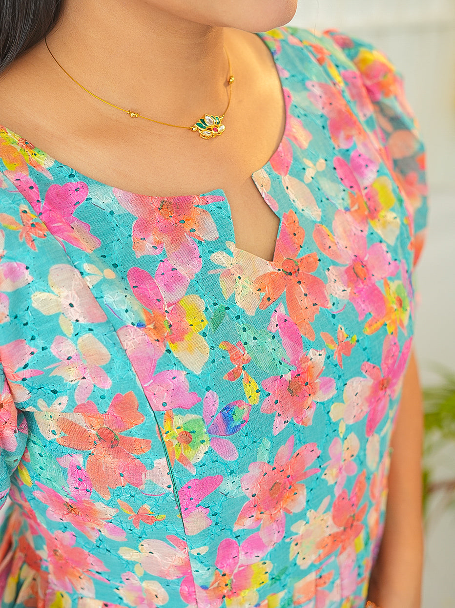 Athulya Premium soft Hakoba Maternity kurtis