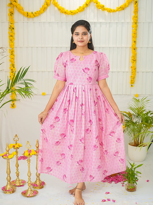 Yamini Premium soft Hakoba Maternity kurtis