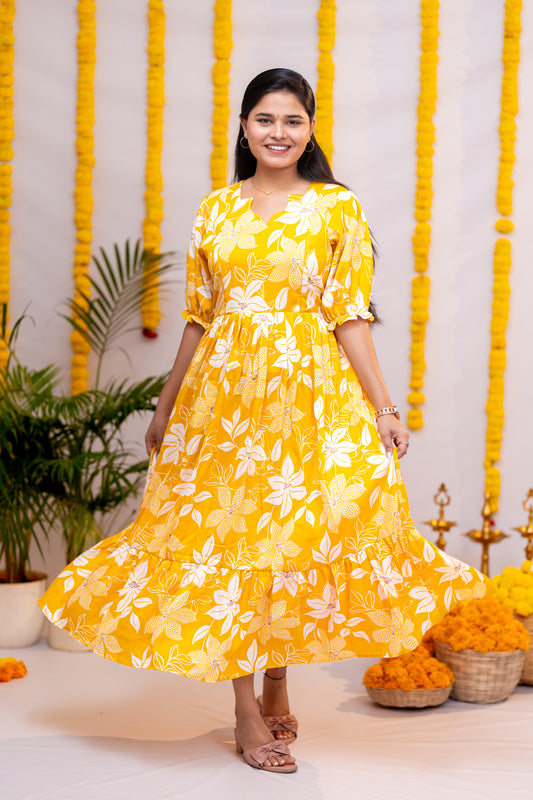 Gayu 1 premium crepe maternity maxi