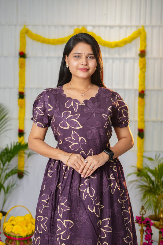 Ahalya premium cotton maternity kurti