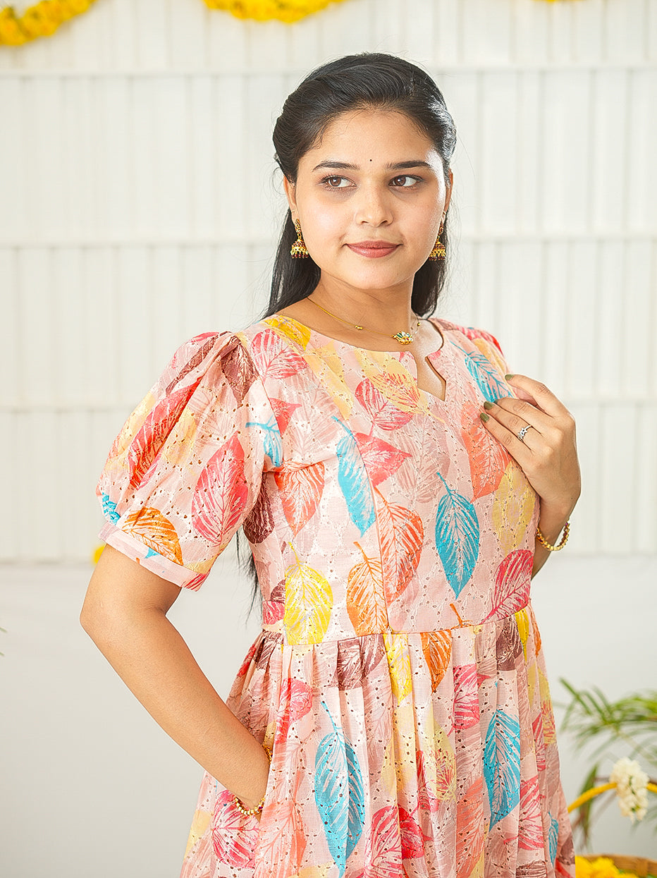 Madhavi Premium soft Hakoba Maternity kurtis
