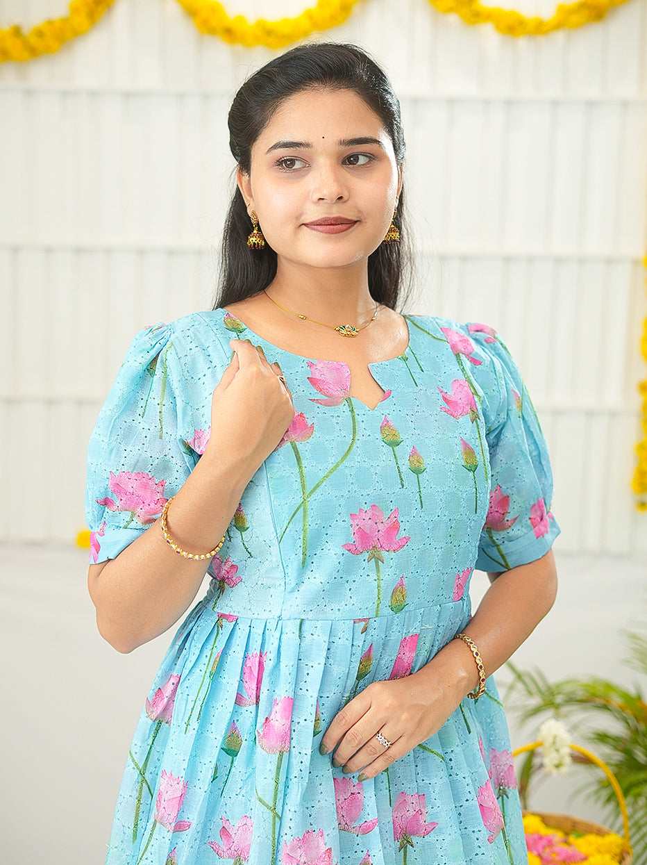 Sailu Premium soft Hakoba Maternity kurtis