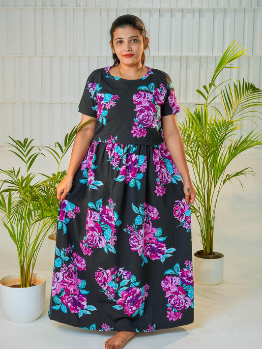 Abarna premium zipless maternity lounge wear
