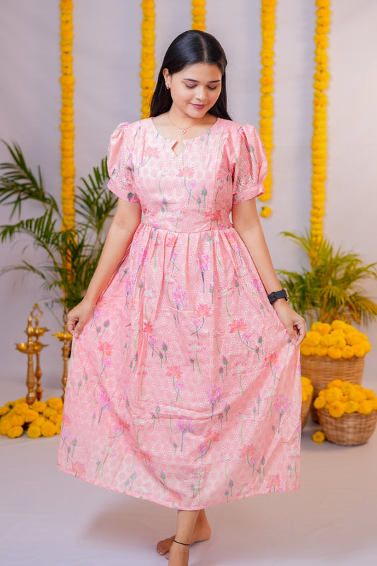 Naazhi 8 premium hakoba maternity kurti