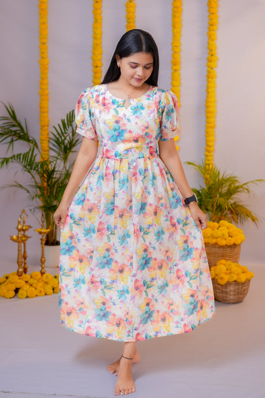 Naazhi 10 hakoba premium maternity kurti