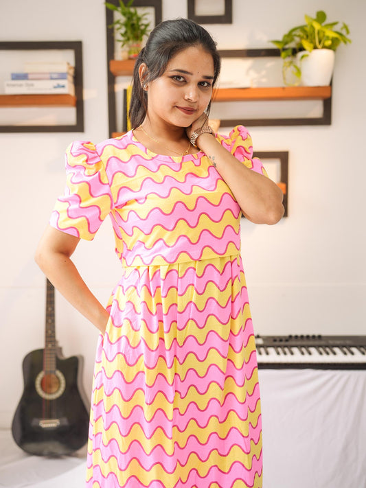 Pinky premium Zipless Maternity lounge wear