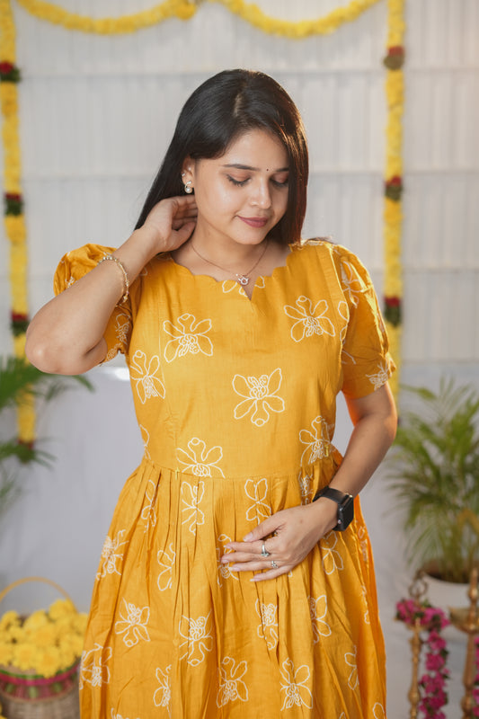 Pirai premium maternity cotton kurti