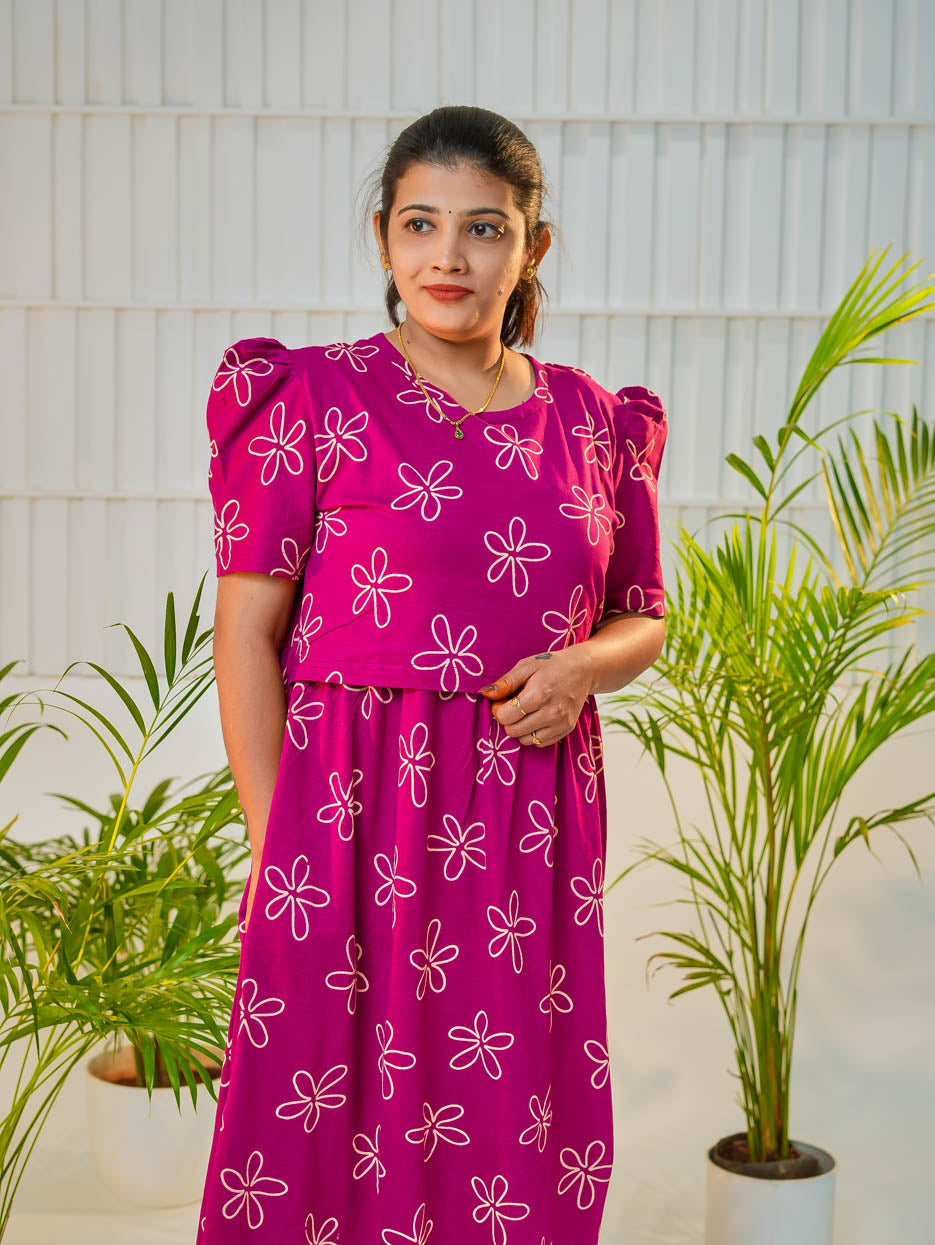 Nivi Premium Zipless Maternity Loungewear