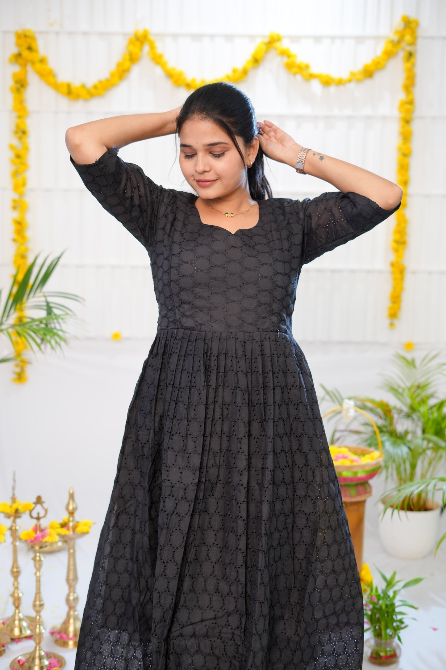 Kushi premium Soft Hakoba Maternity kurtis