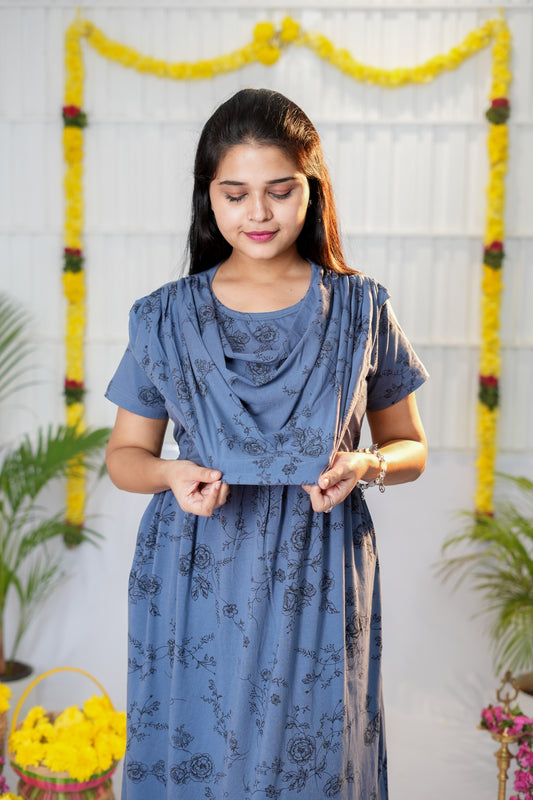 Lyra zipless maternity with shawl