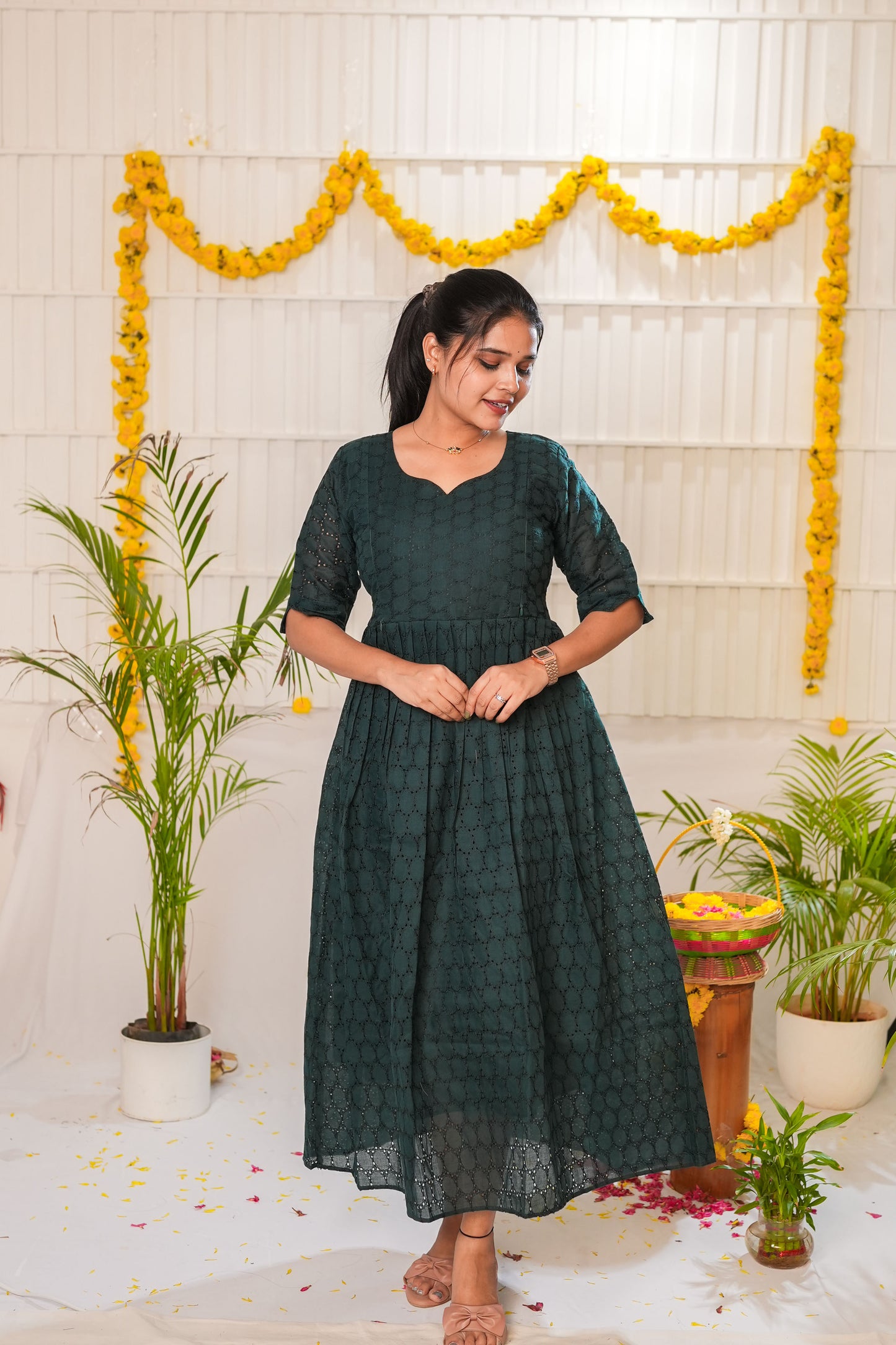 Sneha premium Soft Hakoba Maternity kurtis