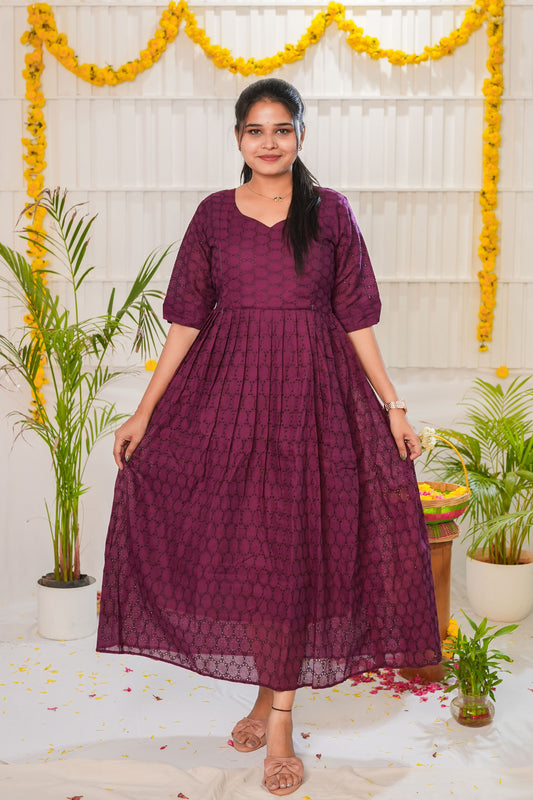 Purna premium Soft Hakoba Maternity kurtis