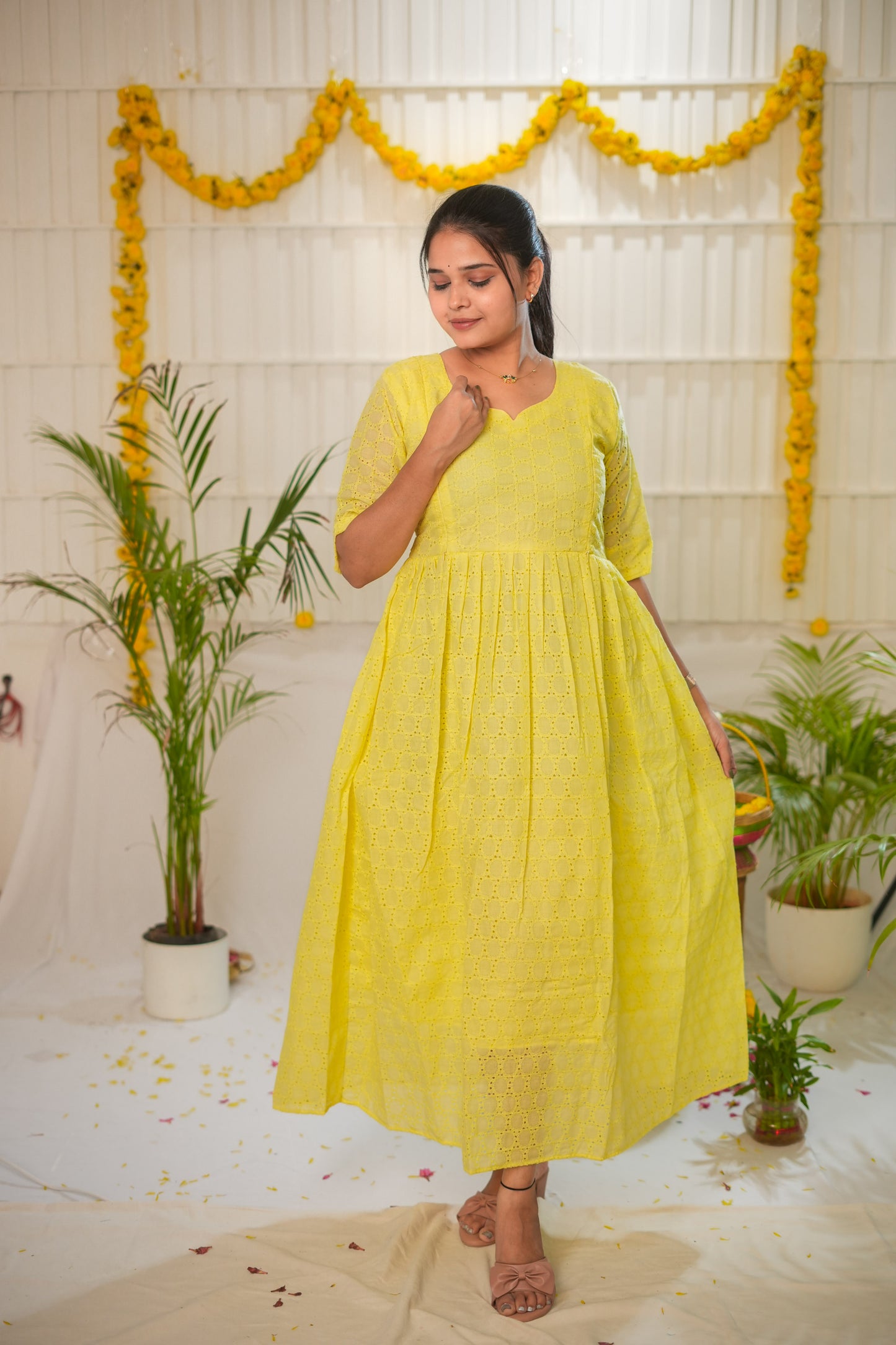 Pooja premium Soft Hakoba Maternity kurtis