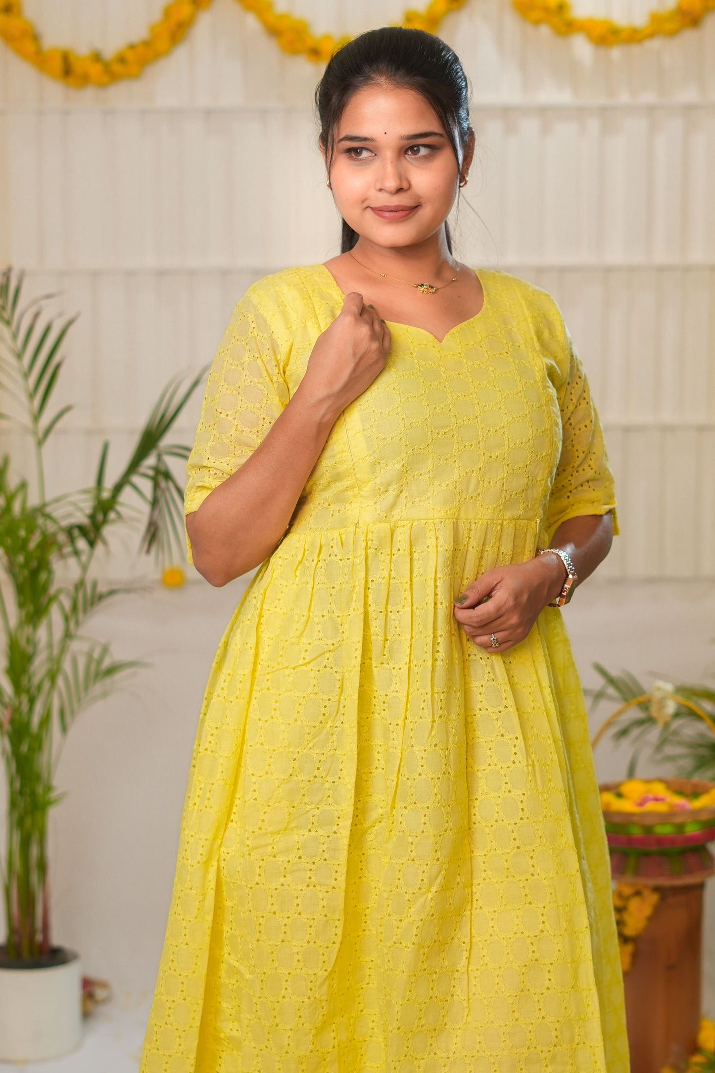 Pooja premium Soft Hakoba Maternity kurtis