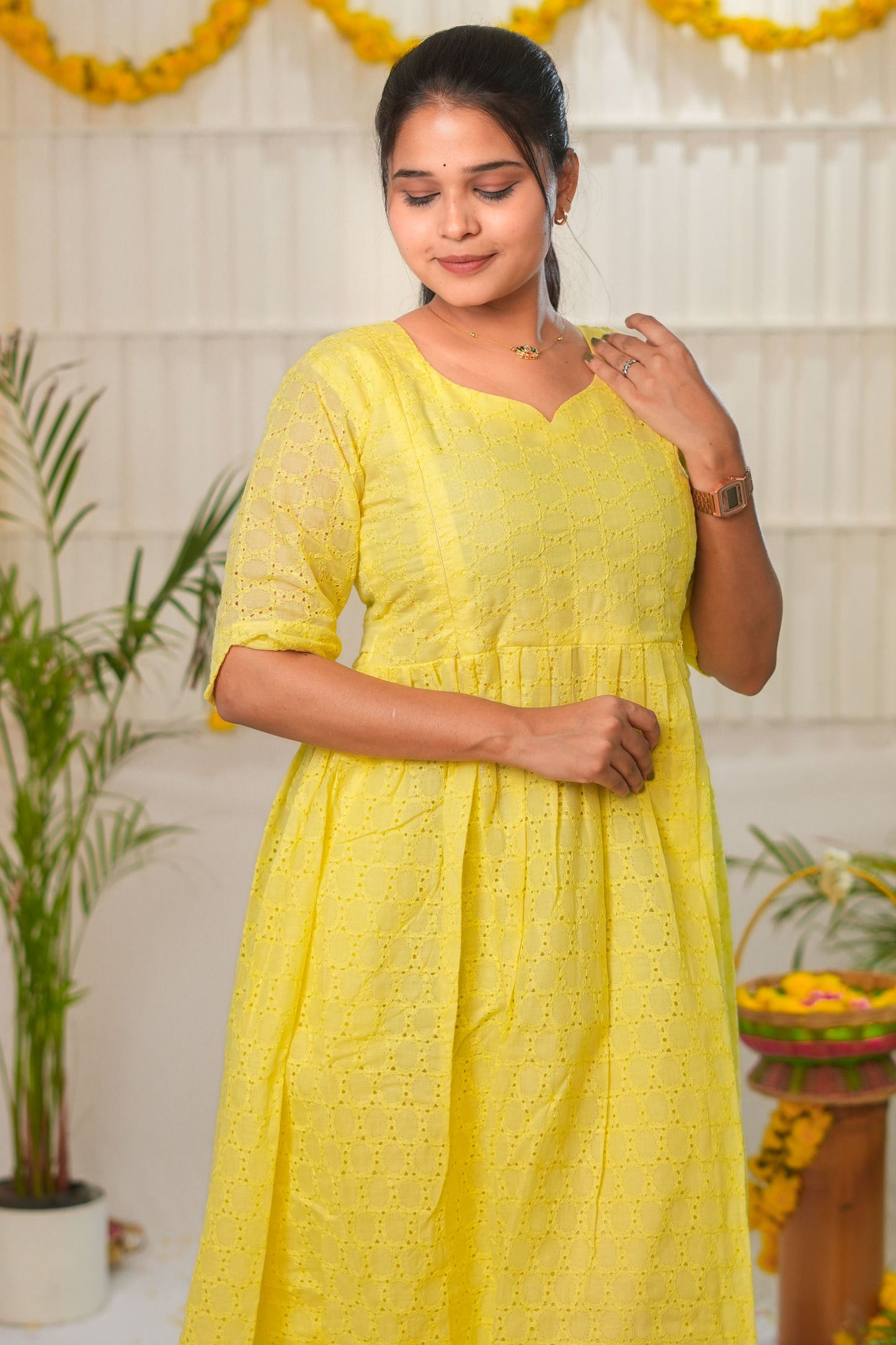 Pooja premium Soft Hakoba Maternity kurtis