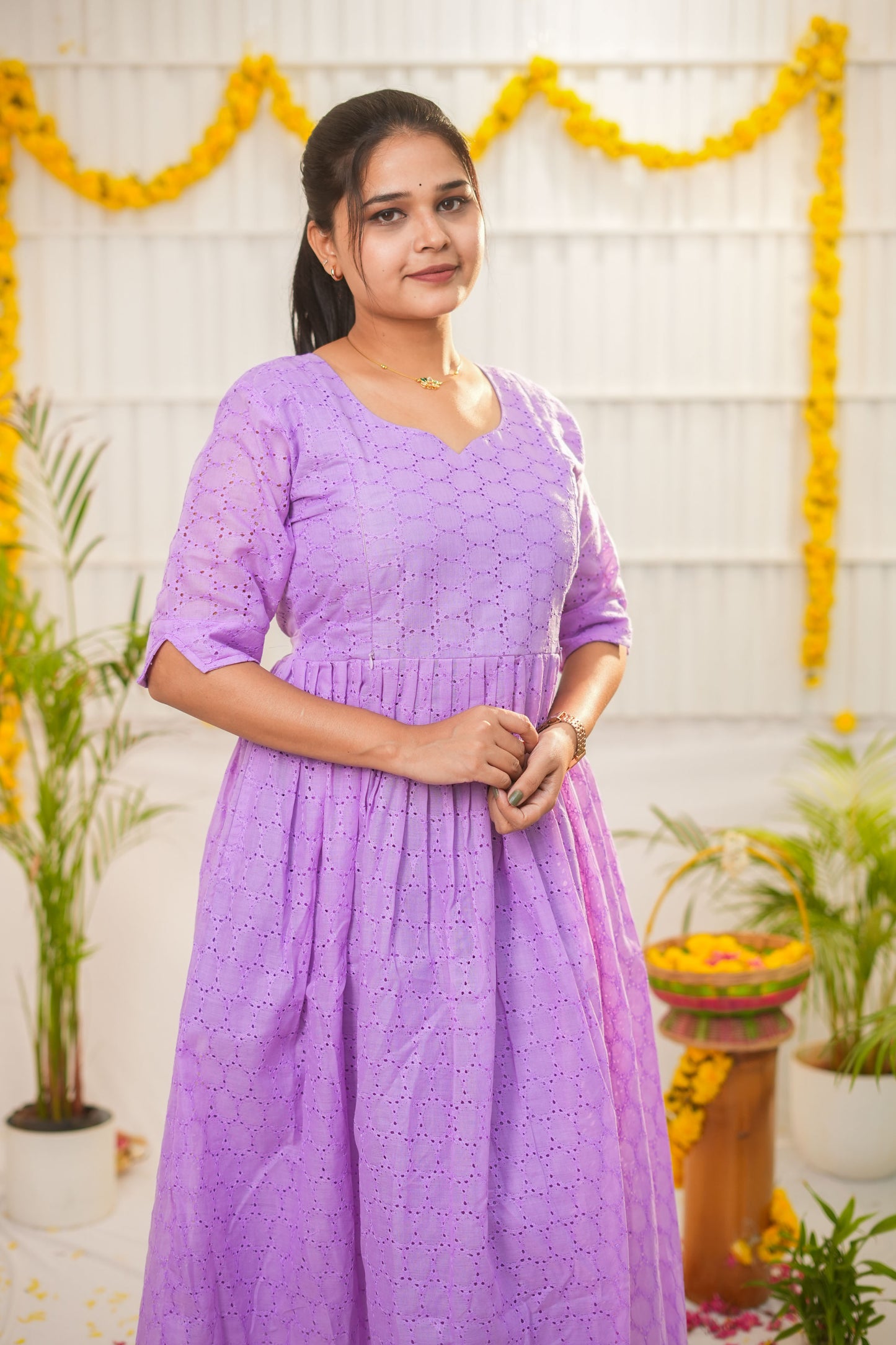 Kasthuri premium Soft Hakoba Maternity kurtis