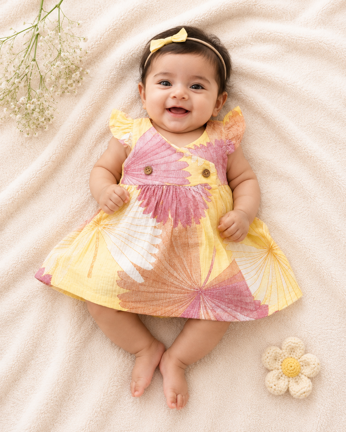 Mayili double layer Muslin frock