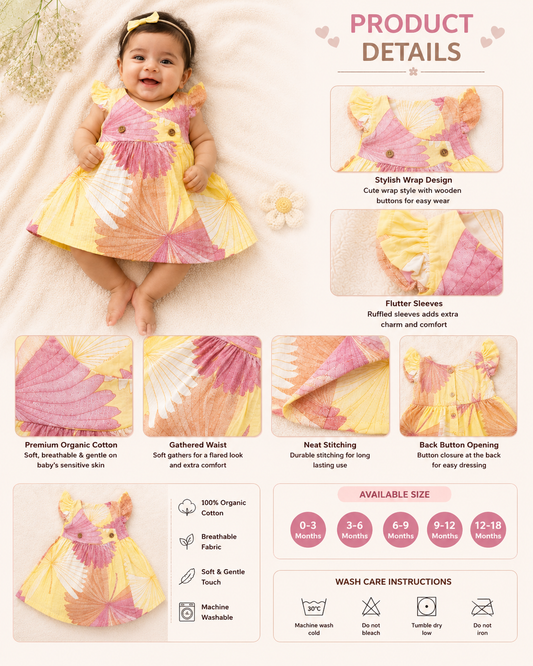 Mayili double layer Muslin frock