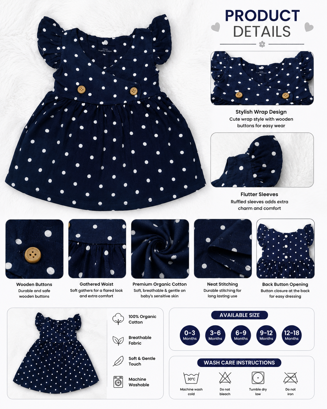 Mayili double layer Muslin frock