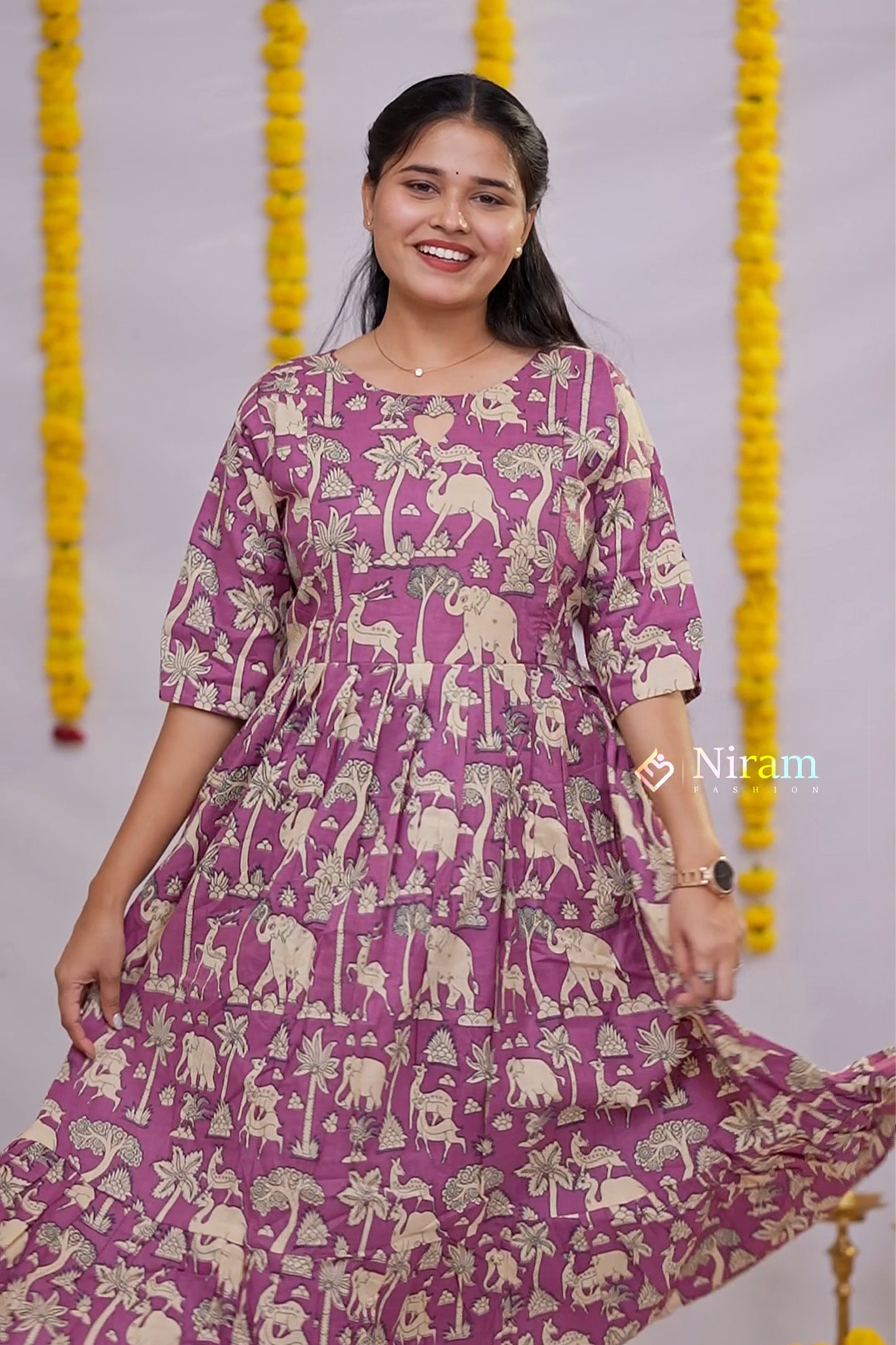 Pavi premium cotton maternity kurti