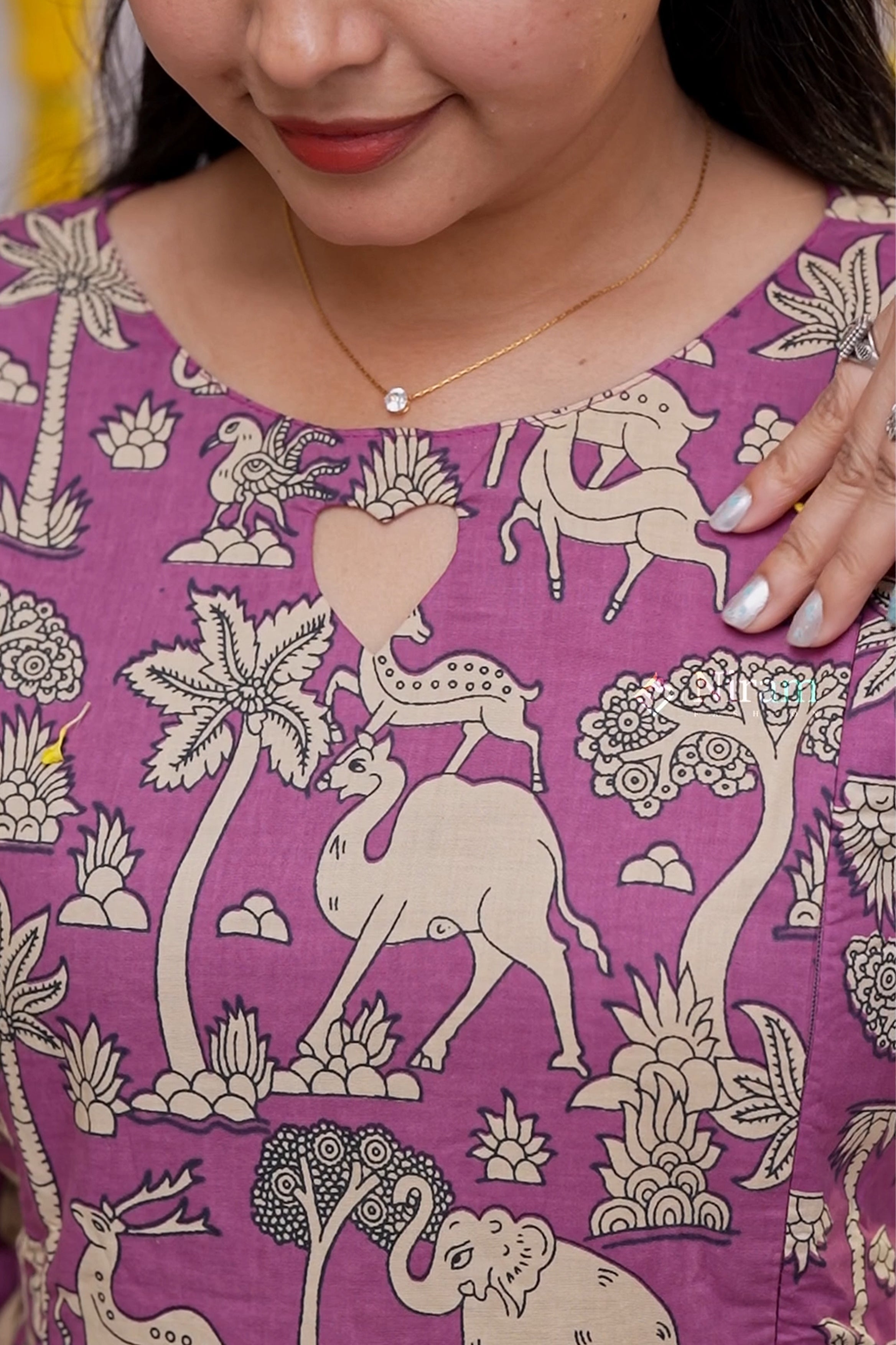 Pavi premium cotton maternity kurti