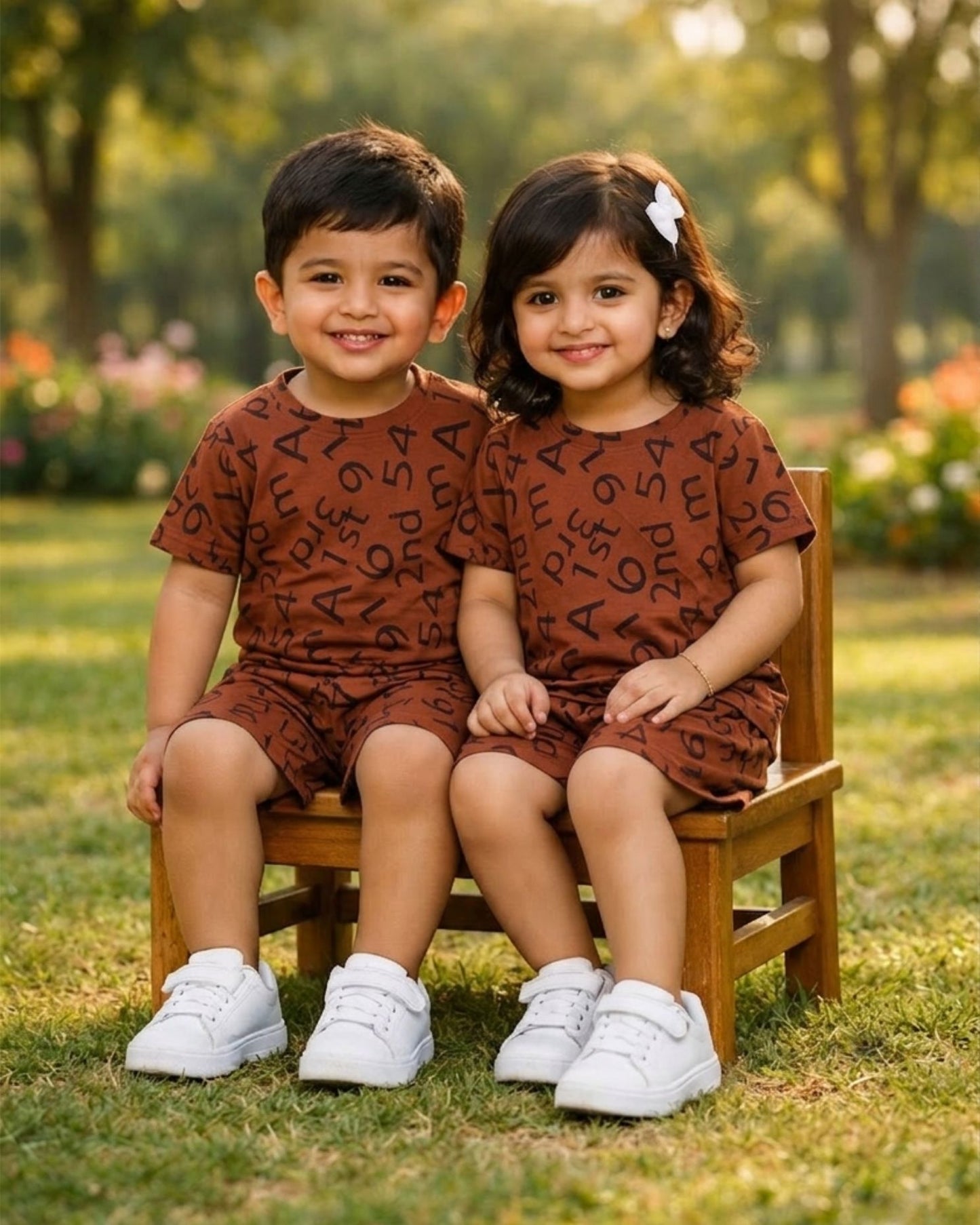 Agan 3 premium kids unisex shorts set