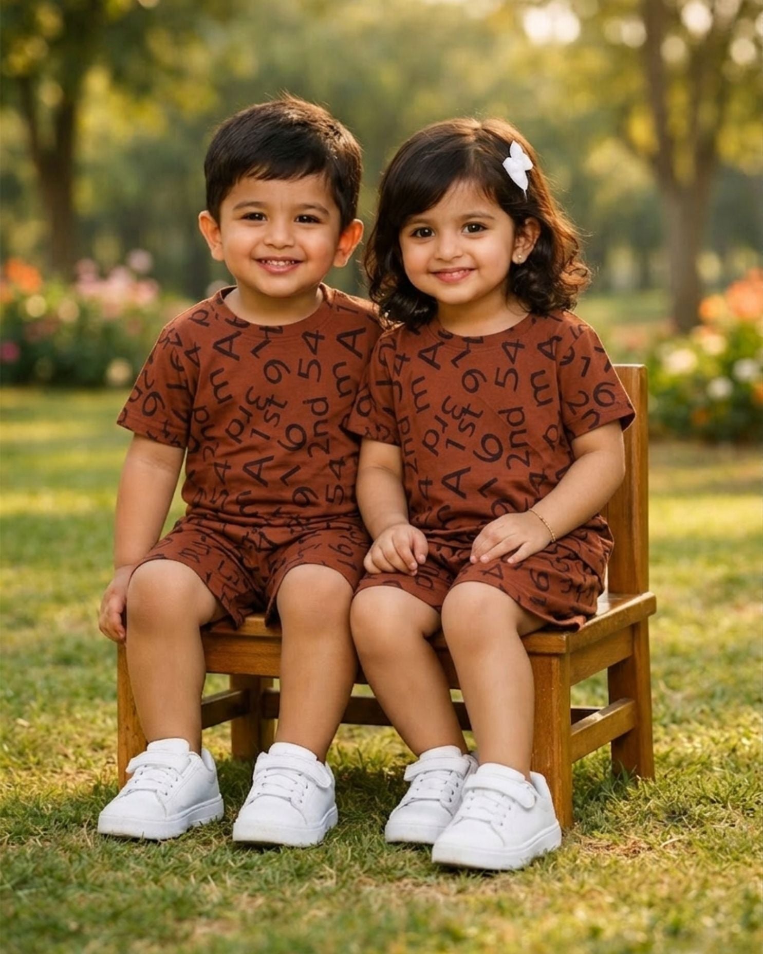 Agan 3 premium kids unisex shorts set