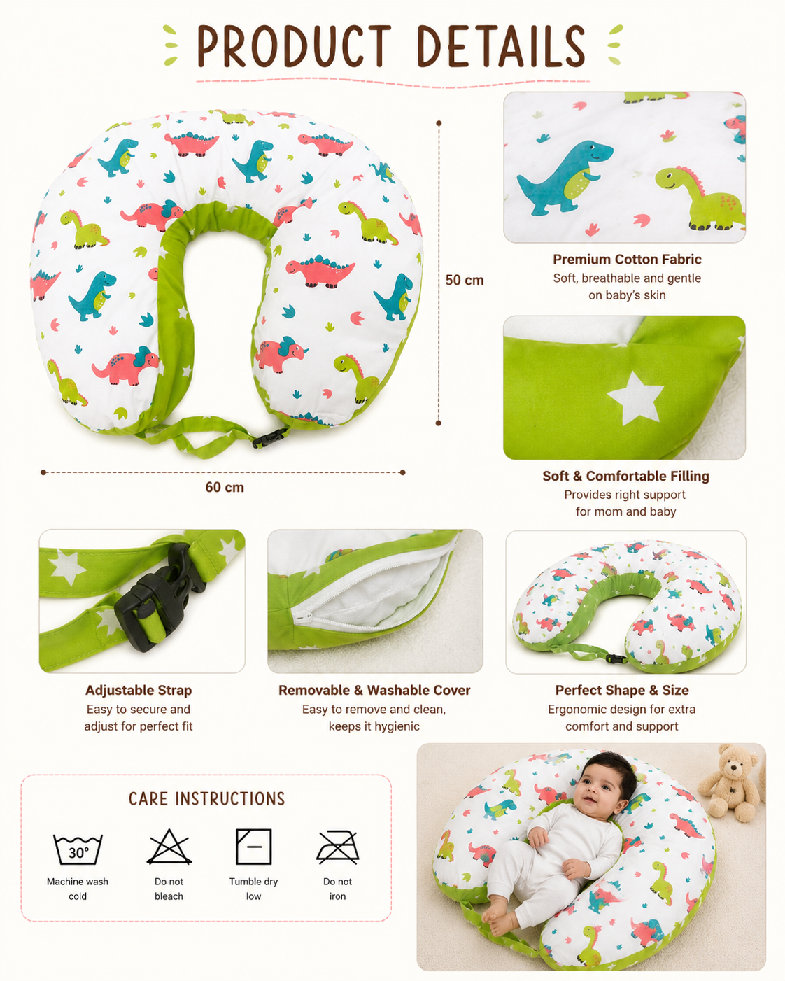 Nobita feeding pillow