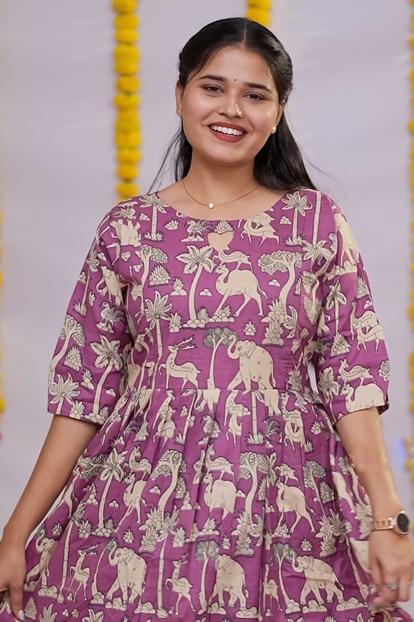 Pavi premium cotton maternity kurti