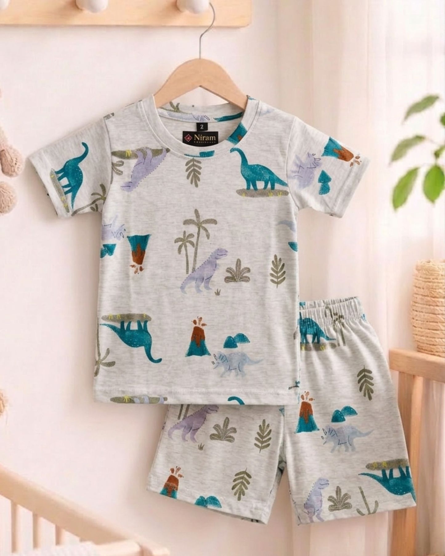Agan 1 premium kids unisex shorts set