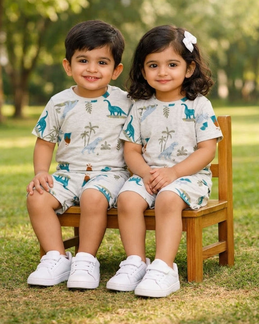 Agan 1 premium kids unisex shorts set