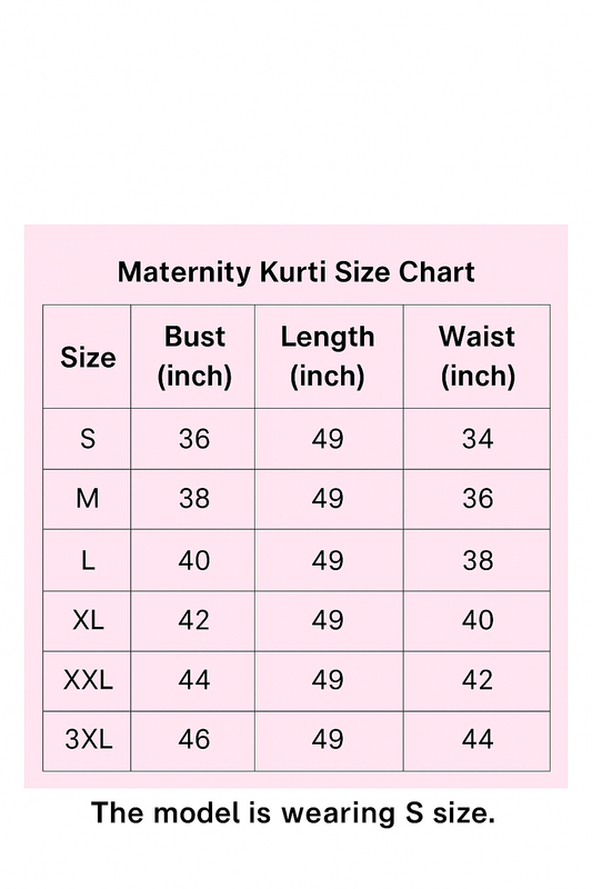 Aaradhya  premium Soft Hakoba Maternity kurtis