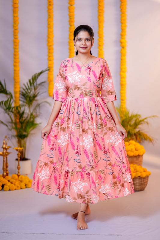 Samantha 1 premium cotton maternity kurti