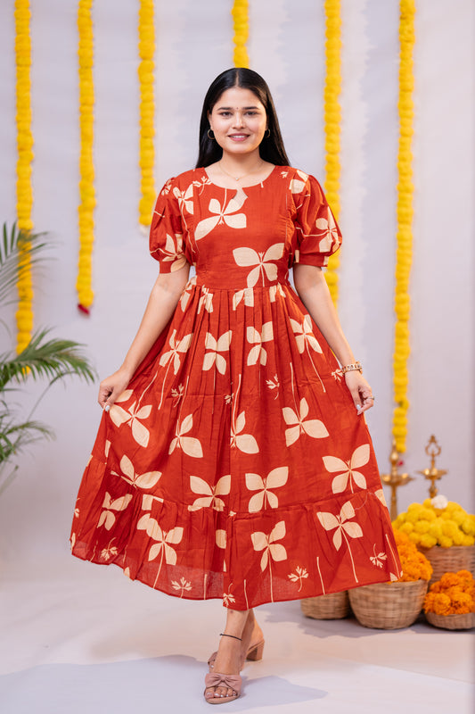 Nikitha premium cotton maternity kurti