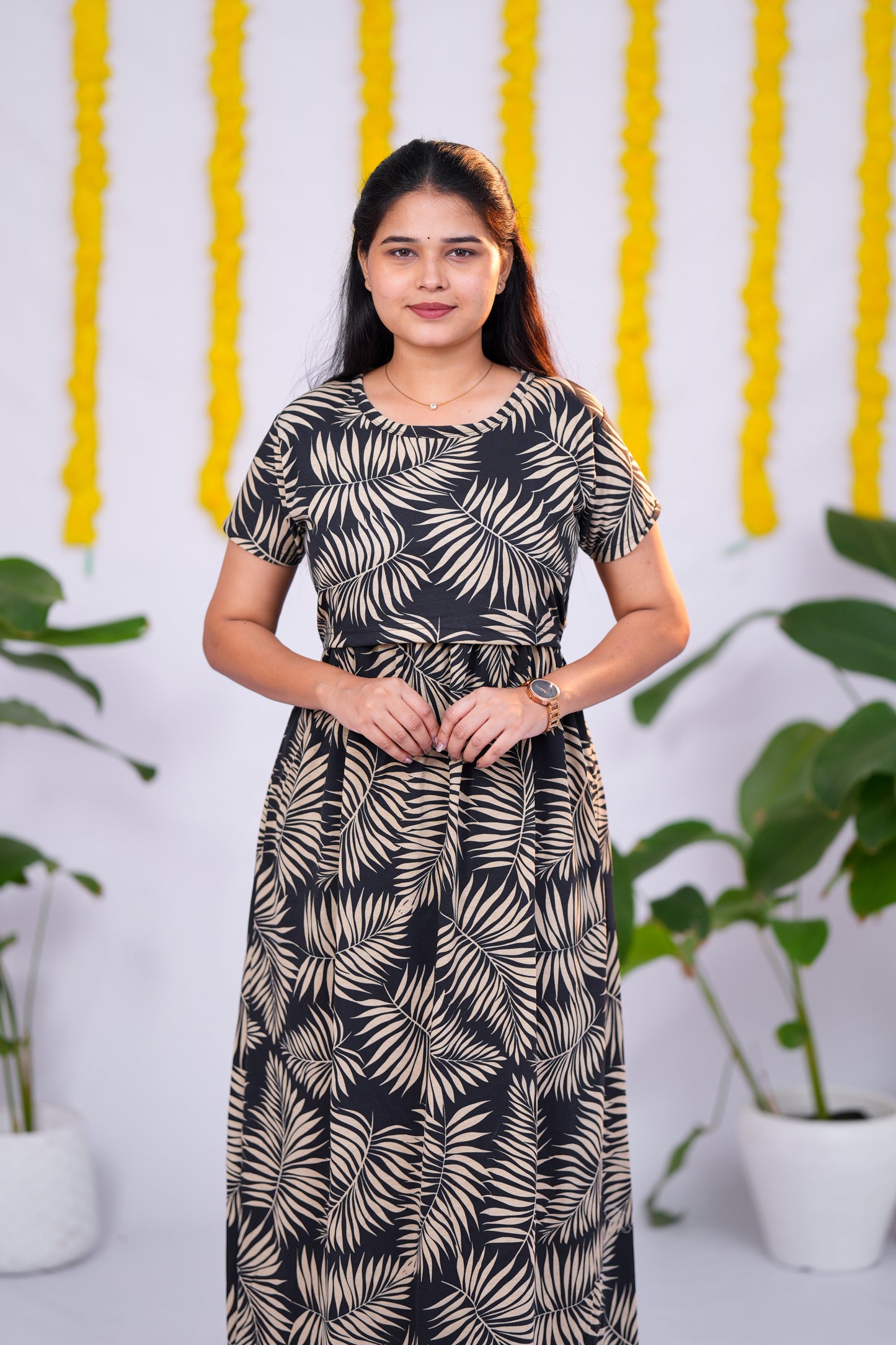 Tharika premium zipless maternity lounge wear