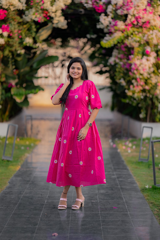 Azhagi premium cotton maternity kurti