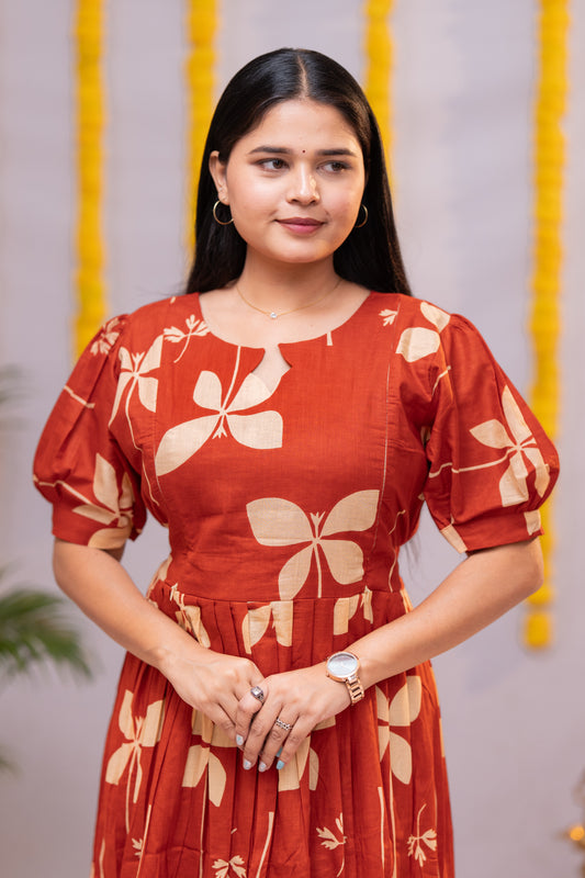 Nikitha premium cotton maternity kurti