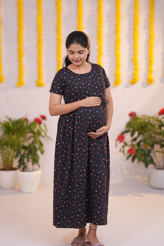 shiny 4 premium zipless maternity loungewear