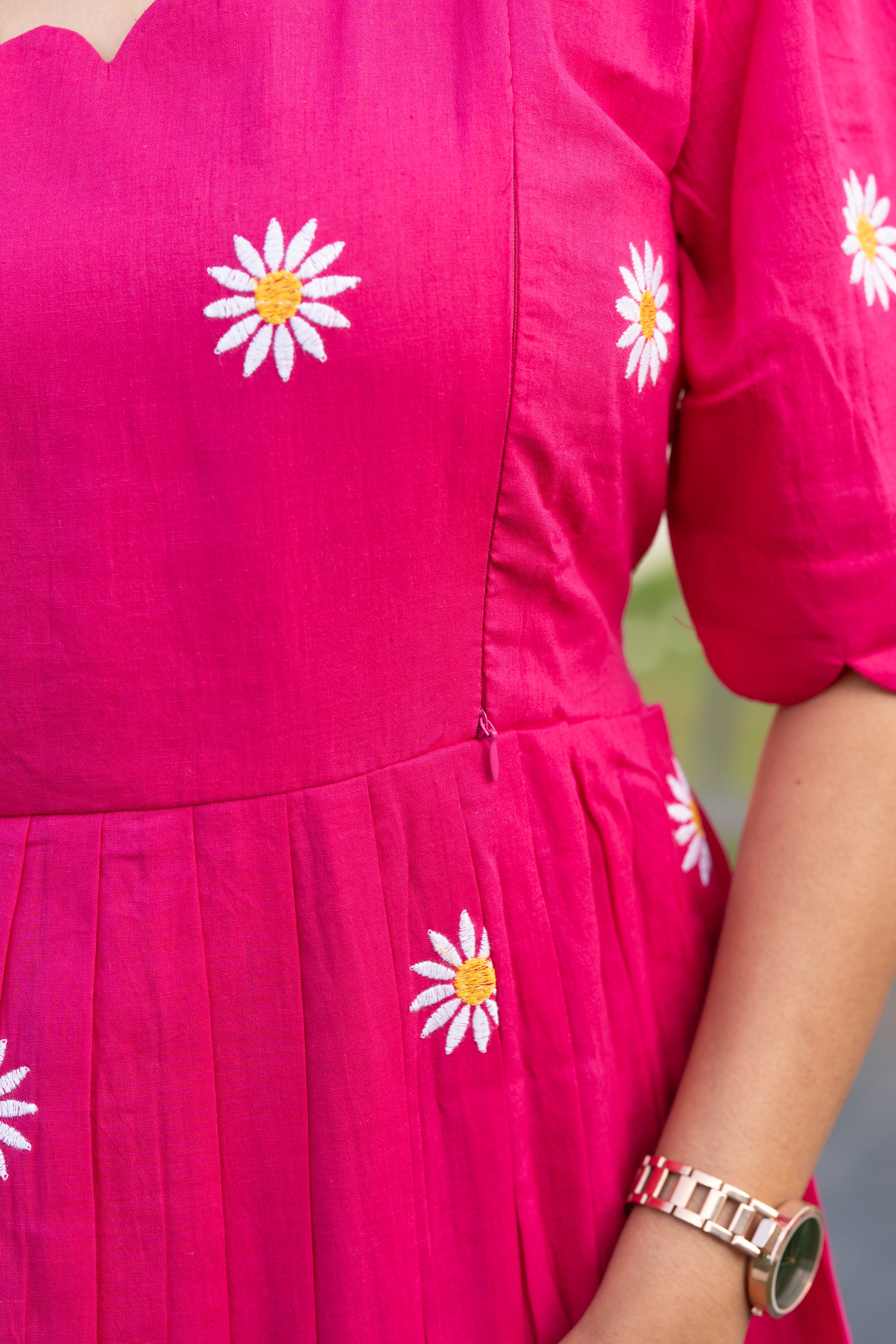 Azhagi premium cotton maternity kurti